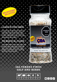 Salt and herbs